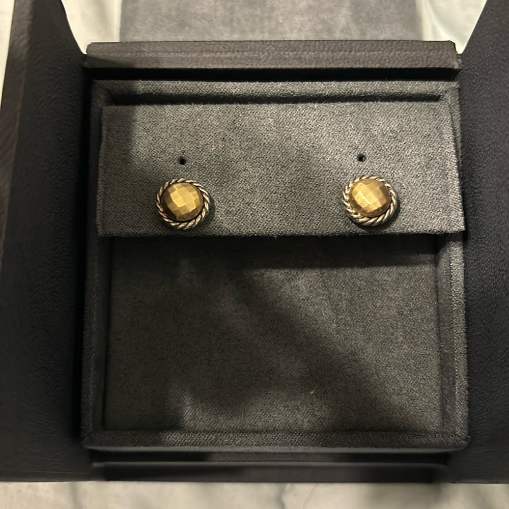 David Yurman petite Chatelaine stud earrings